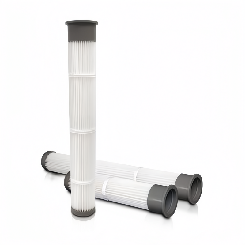  PLEATED SLEEVE FILTER FOR ASPHALT PLANT