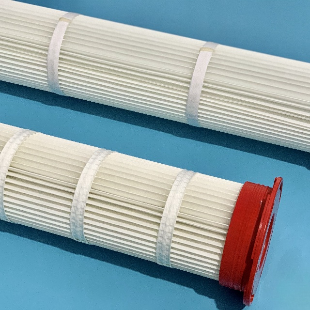  PLEATED SLEEVE FILTER FOR ASPHALT PLANT